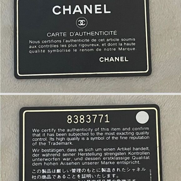 AUTHENTIC CHANEL LONG WALLET BLACK - Picture 5 of 15